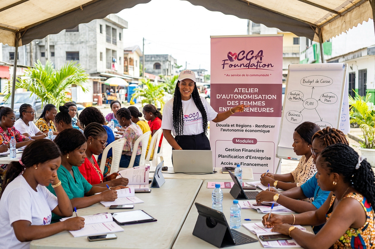 Formation financière femmes — Mairie Douala 3